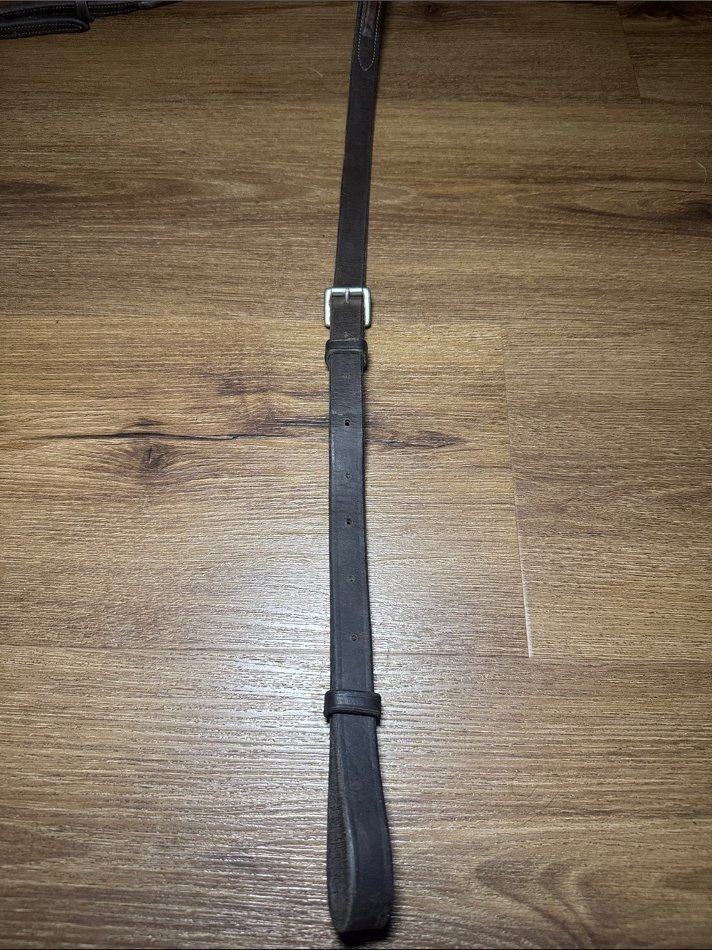 🐴 Standing Martingale w/Raised Fancy Stitching. Brown-Full 🐴 - Picture 4 of 7